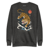 Tiger Japanese Ukiyo-e Unisex Premium Sweatshirt