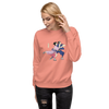 Samurai & Geisha Figure Skating Japanese Ukiyo-e Unisex Premium Sweatshirt - Samurai Original