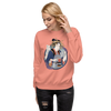 Geisha Barista Ukiyo-e Unisex Premium Sweatshirt -