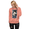 Geisha & Cat Ukiyo-e Unisex Premium Sweatshirt