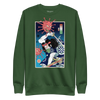 Samurai vs Virus Demon 2 Ukiyo-e Unisex Premium Sweatshirt