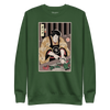 Samurai Chef 2 Cook Dish Ukiyo-e Unisex Premium Sweatshirt