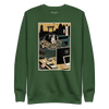 Samurai Programmer 2 Computer Science Ukiyo-e Unisex Premium Sweatshirt