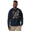 Koi Fish Japanese Ukiyo-e Unisex Premium Sweatshirt -