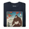 Samurai Hunts Sasquatch Japanese Ukiyo-e Unisex Premium Sweatshirt -