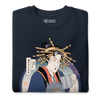 Geisha Barista Ukiyo-e Unisex Premium Sweatshirt -