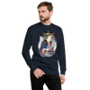 Geisha Barista Ukiyo-e Unisex Premium Sweatshirt -