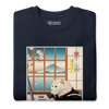 Cat Programmer Ukiyo-e Unisex Premium Sweatshirt -