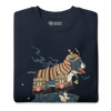 Samurai Bulldog Japanese Ukiyo-e Unisex Premium Sweatshirt - Samurai Original