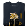 Samurai Playing the Conga Drums Ukiyo-e Unisex Premium Sweatshirt