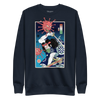 Samurai vs Virus Demon 2 Ukiyo-e Unisex Premium Sweatshirt