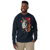 Halloween Namakubi Japanese Tattoo Unisex Premium Sweatshirt