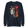 Halloween Namakubi Japanese Tattoo Unisex Premium Sweatshirt