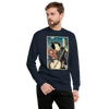 Samurai Banjo Player Music Ukiyo-e Unisex Premium Sweatshirt