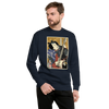 Samurai Electric Guitar Guitarist Music Ukiyo-e Unisex Premium Sweatshirt