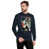 Trombone Samurai Music Ukiyo-e Unisex Premium Sweatshirt