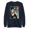 Trombone Samurai Music Ukiyo-e Unisex Premium Sweatshirt