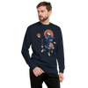 Samurai Basketball Player 4 Sport Ukiyo-e Unisex Premium Sweatshirt