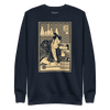 Samurai Chemistry Natural Science Ukiyo-e Unisex Premium Sweatshirt