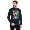 Samurai Programmer 4 Code Developer Ukiyo-e Unisex Premium Sweatshirt