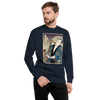 Samuai Saxophone Music Japanese Ukiyo-e Unisex Premium Sweatshirt