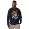 Tiger Japanese Ukiyo-e Unisex Premium Sweatshirt