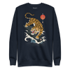 Tiger Japanese Ukiyo-e Unisex Premium Sweatshirt