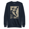 Samurai Photographer 3 Camera Ukiyo-e Unisex Premium Sweatshirt