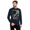 Samurai Mechanic Car Garage Ukiyo-e Unisex Premium Sweatshirt