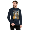 Samurai Photographer 7 Camera Ukiyo-e Unisex Premium Sweatshirt