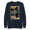 Samurai Programmer 2 Computer Science Ukiyo-e Unisex Premium Sweatshirt