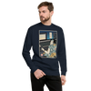 Samurai Audio Engineer Ukiyo-e Unisex Premium Sweatshirt