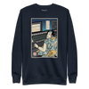 Samurai Audio Engineer Ukiyo-e Unisex Premium Sweatshirt