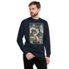 Samurai Photographer 5 Camera Ukiyo-e Unisex Premium Sweatshirt