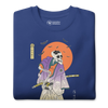 Halloween Samurai Skeleton Japanese Ukiyo-e Unisex Premium Sweatshirt -