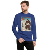 Samurai Hunts Sasquatch Japanese Ukiyo-e Unisex Premium Sweatshirt -