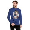 Geisha Barista Ukiyo-e Unisex Premium Sweatshirt -