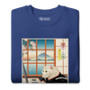 Cat Programmer Ukiyo-e Unisex Premium Sweatshirt -