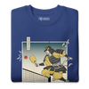 Samurai Pickleball Japanese Ukiyo-e Unisex Premium Sweatshirt 3