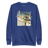 Samurai Pickleball Japanese Ukiyo-e Unisex Premium Sweatshirt 3