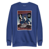 Samurai DJ Music Ukiyo-e Unisex Premium Sweatshirt 7