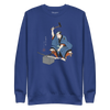 Samurai Blacksmith Swords Japanese Ukiyo-e Unisex Premium Sweatshirt - Team Royal / S