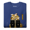 Samurai Playing the Conga Drums Ukiyo-e Unisex Premium Sweatshirt