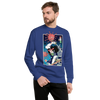 Samurai vs Virus Demon 2 Ukiyo-e Unisex Premium Sweatshirt