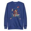 Samurai Basketball Player 3 Sport Ukiyo-e Unisex Premium Sweatshirt