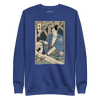 Samurai Carpenter Wood Artisan Ukiyo-e Unisex Premium Sweatshirt