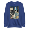 Samurai Audio Engineer Ukiyo-e Unisex Premium Sweatshirt