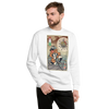 Samurai vs Virus Demon Ukiyo-e Unisex Premium Sweatshirt