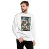 Samurai Photographer 5 Camera Ukiyo-e Unisex Premium Sweatshirt