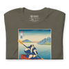 Samurai Kayaking Ukiyo-e Unisex T-shirt